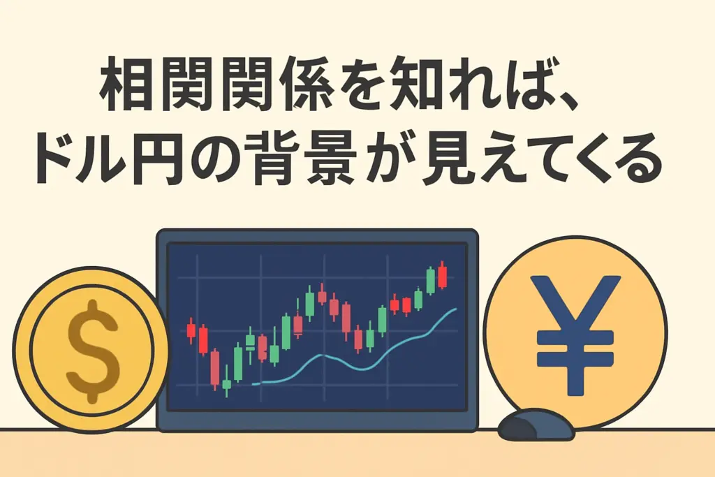 相関関係を知れば、ドル円の背景が見えてくる