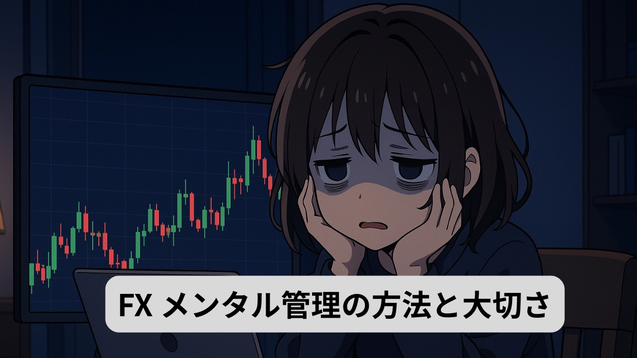 FX メンタル管理の方法と大切さ